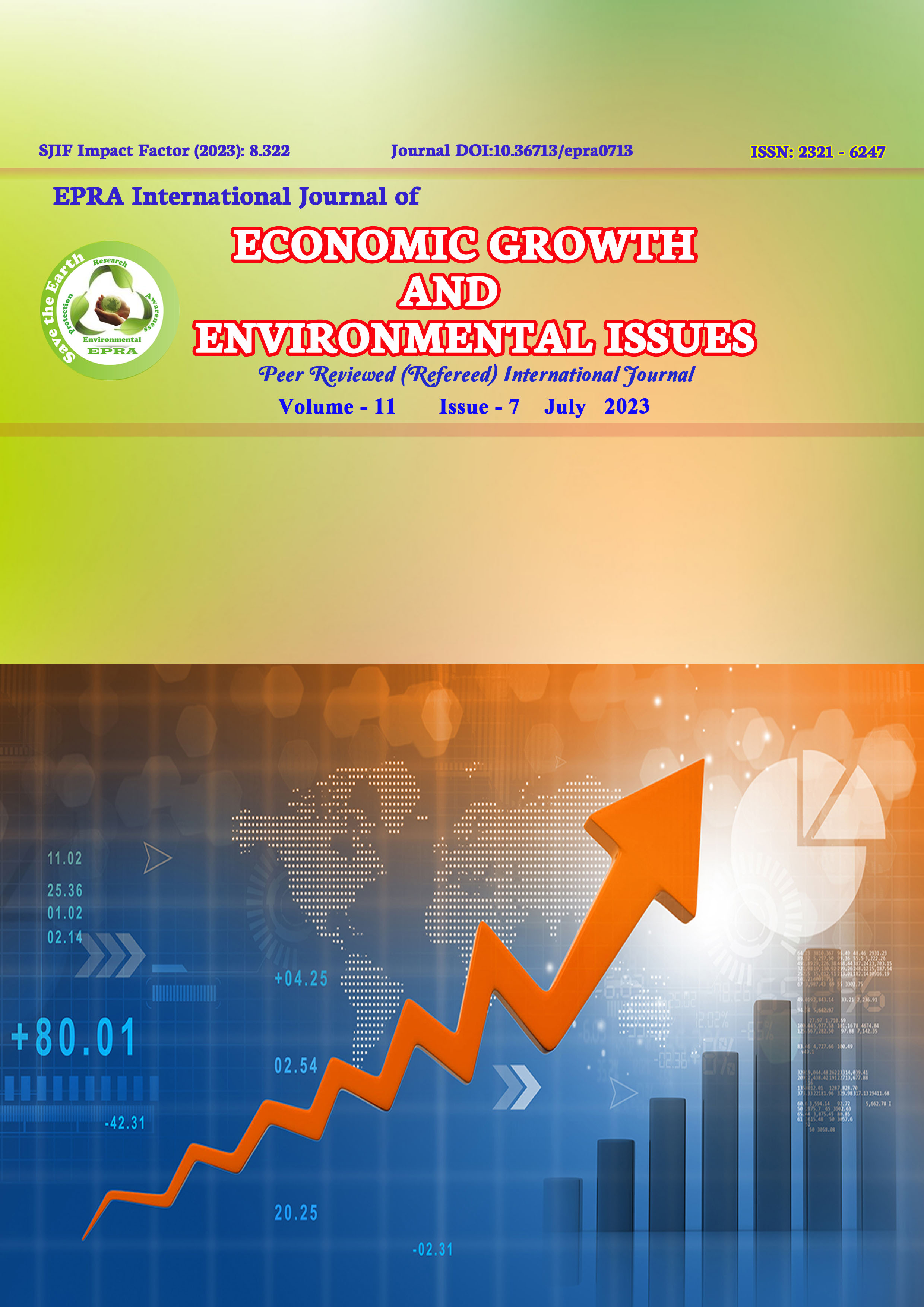 					View Vol. 11 No. 7 (2023): EPRA International Journal of Economic Growth and Environmental Issues (EGEI)
				