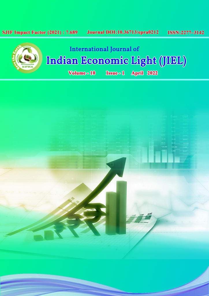 					View Vol. 10 No. 1 (2022): International Journal of Indian Economic Light (JIEL)
				