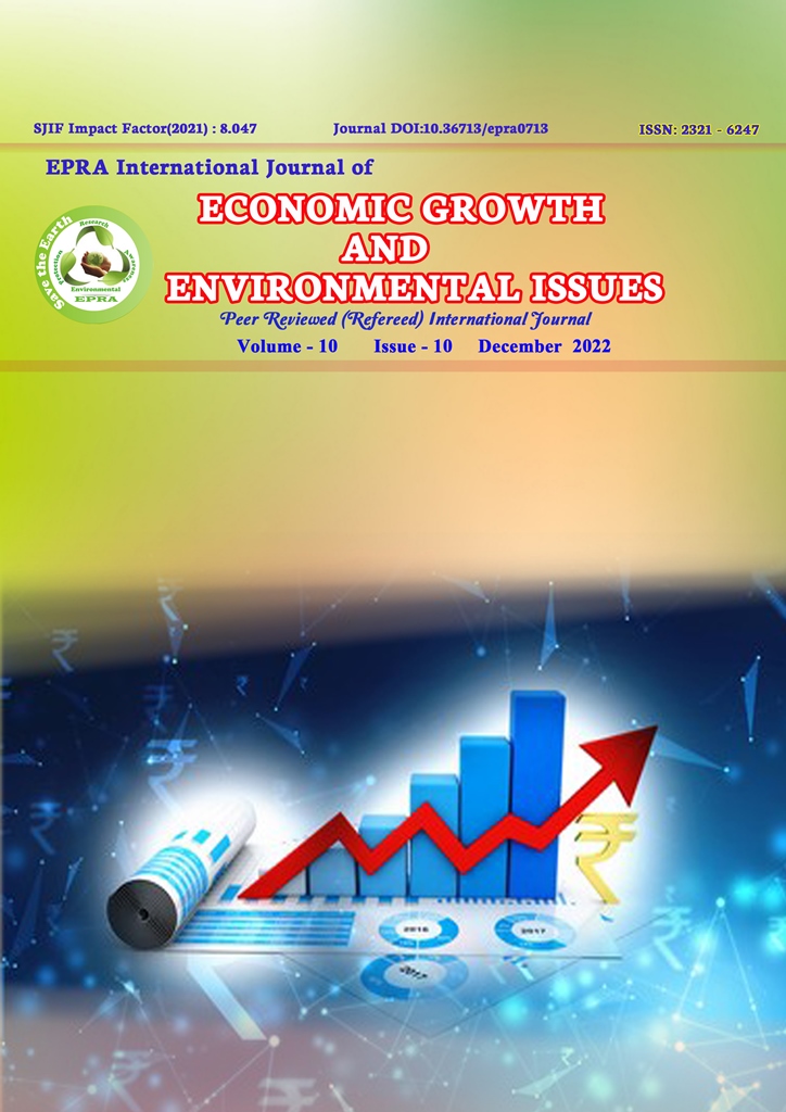 					View Vol. 10 No. 10 (2022): EPRA International Journal of Economic Growth and Environmental Issues (EGEI)
				